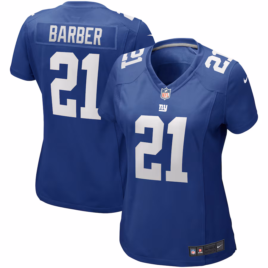 Women's New York Giants Tiki Barber Nike Royal Game Retired Player Jersey - Vujersey Los Angeles Rams