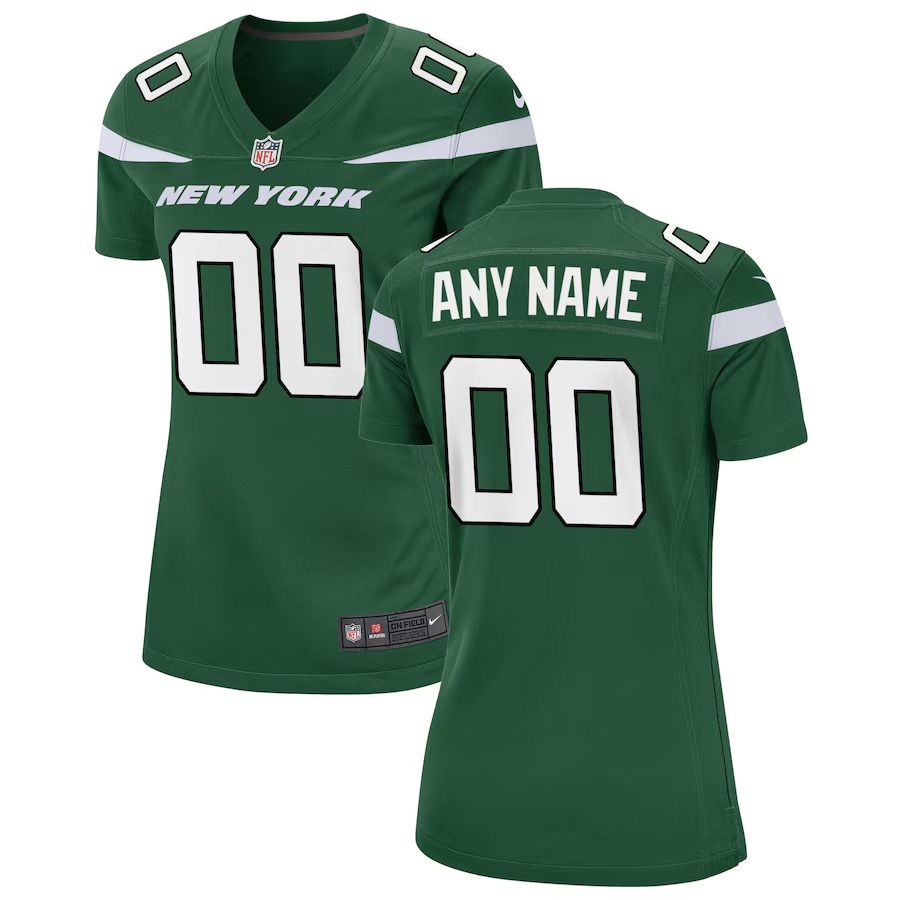 Women's Nike Gotham Green New York Jets Custom Game Jersey - Vujersey Los Angeles Rams
