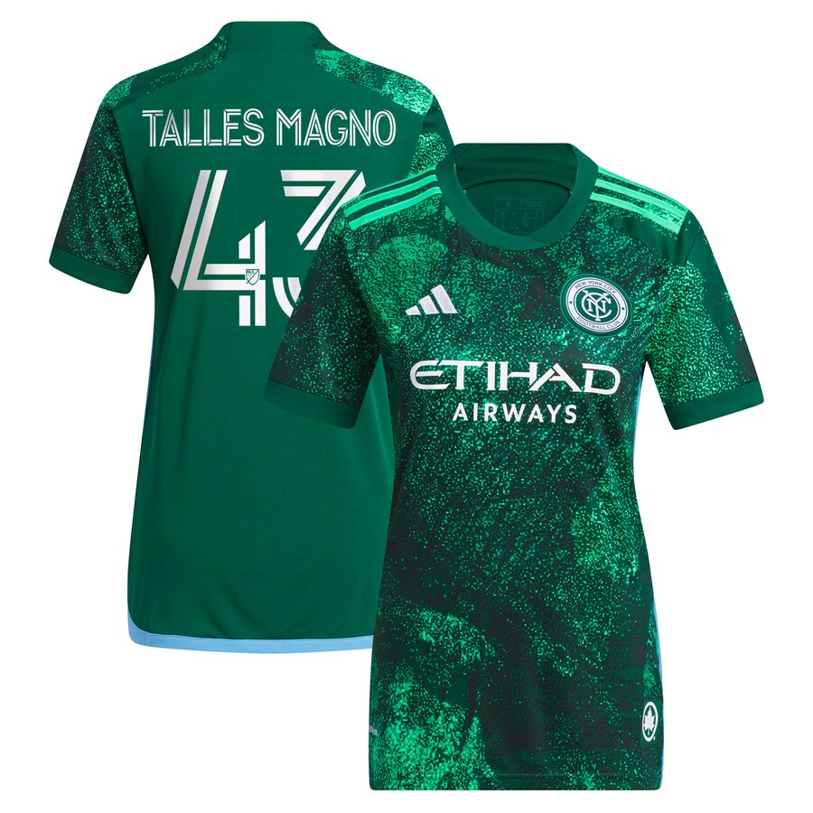 Women's New York City FC Talles Magno adidas Green 2023 The Parks Replica Player Jersey - Vujersey Los Angeles Rams