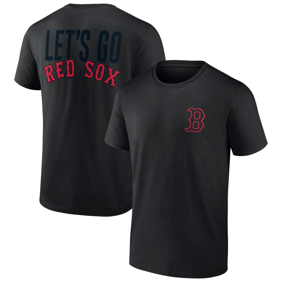 Men's Boston Red Sox Black Team In It To Win It T-Shirt - Vujersey Los Angeles Rams