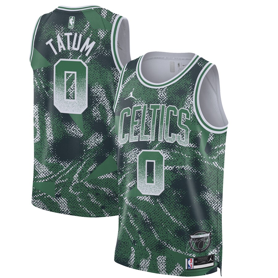 Unisex Boston Celtics Jayson Tatum Nike Green 2025 Select Series Swingman Player Jersey - Vujersey Los Angeles Rams
