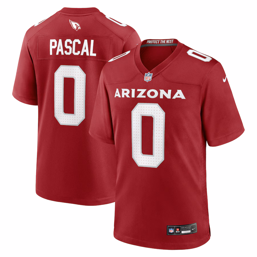 Men's Arizona Cardinals Zach Pascal Nike Cardinal Game Player Jersey - Vujersey Los Angeles Rams
