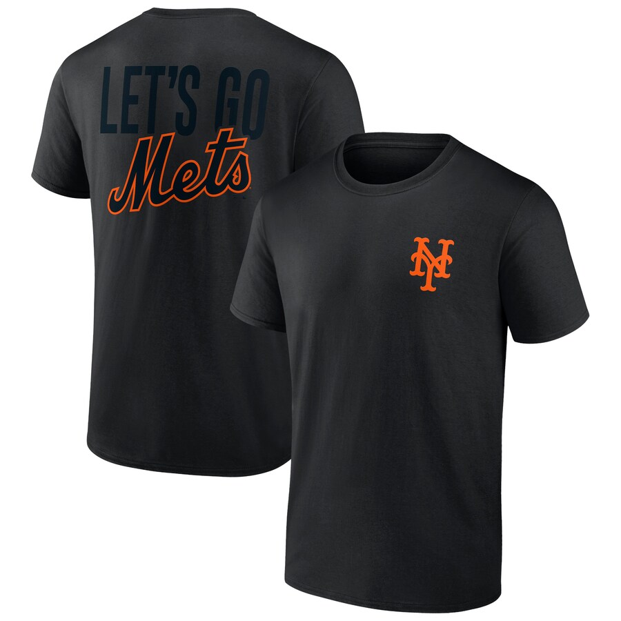 Men's New York Mets Black In It To Win It T-Shirt - Vujersey Los Angeles Rams