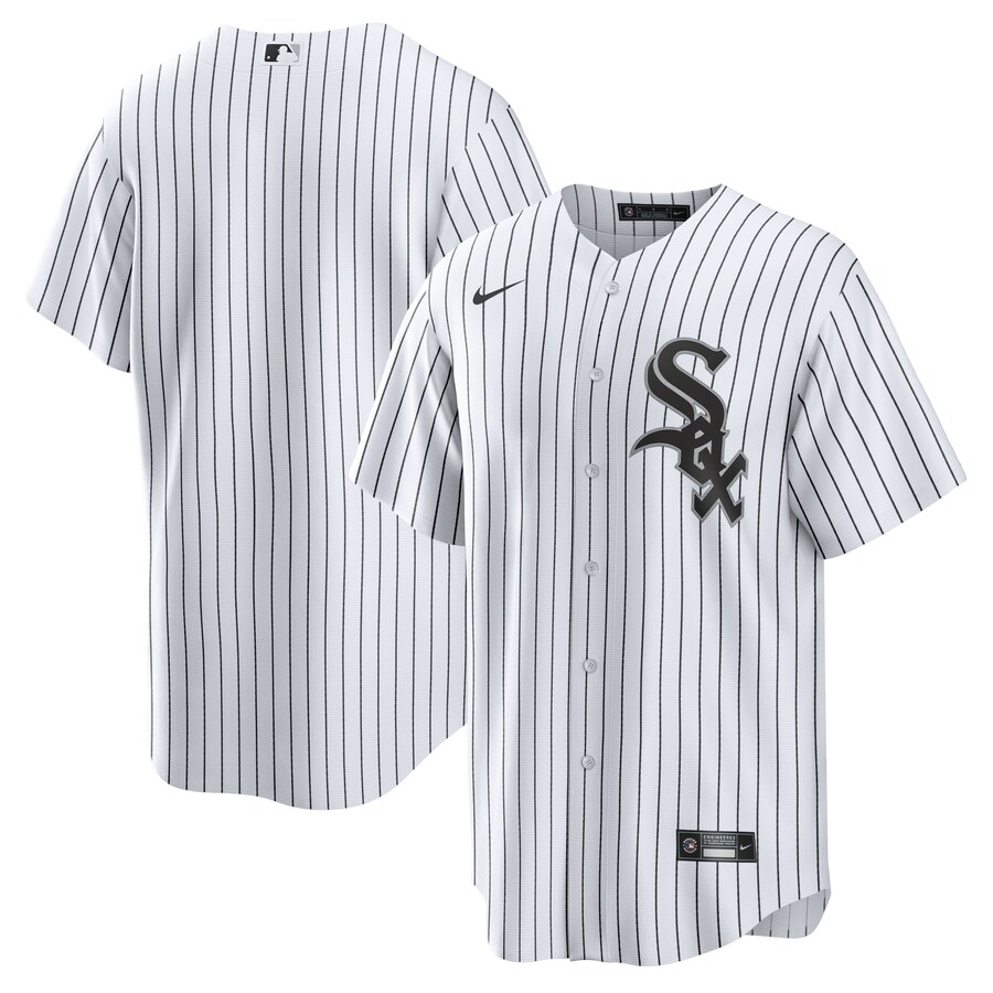 Men's Chicago White Sox Nike White Home Replica Team Jersey - Vujersey Los Angeles Rams
