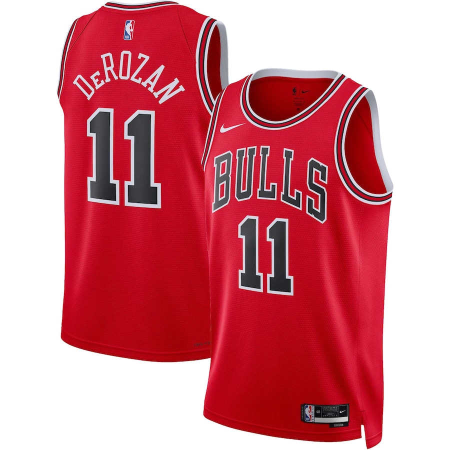 Unisex Chicago Bulls DeMar DeRozan Nike Red Swingman Jersey - Icon Edition - Vujersey Los Angeles Rams
