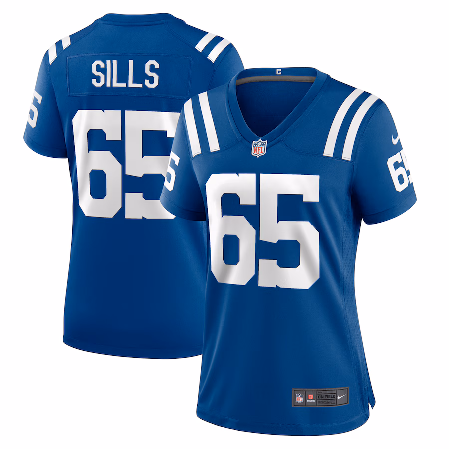 Women's Indianapolis Colts Josh Sills Nike  Royal Team Game Jersey - Vujersey Los Angeles Rams