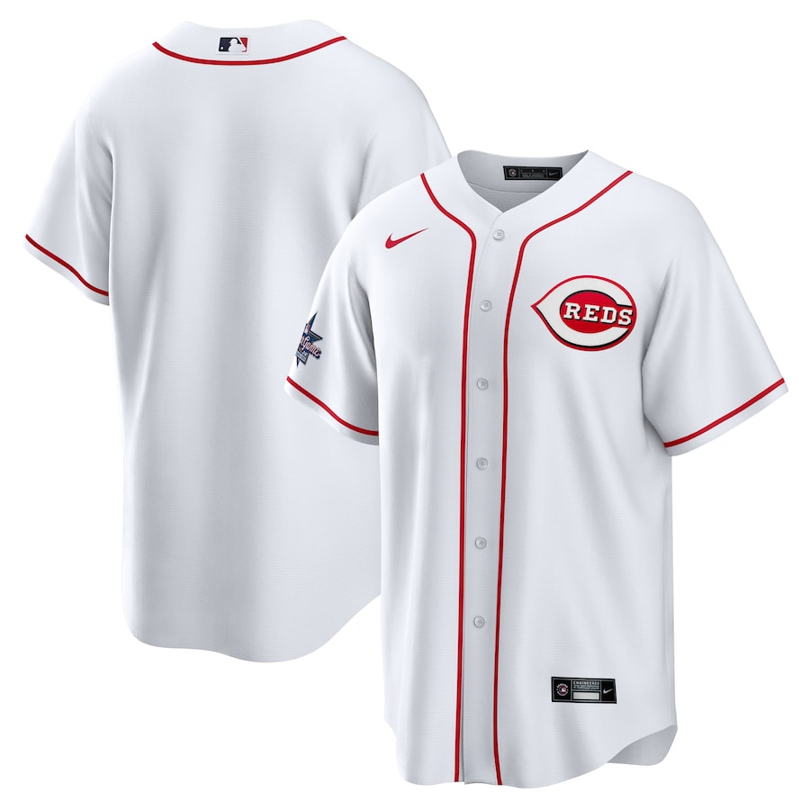 Men's Cincinnati Reds Nike White 2025 MLB All-Star Game Home Replica Jersey - Vujersey Los Angeles Rams