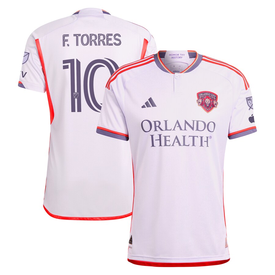 Men's Orlando City SC Facundo Torres adidas Purple 2024 Legacy Kit Authentic Player Jersey - Vujersey Los Angeles Rams
