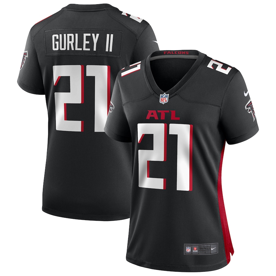 Women's Atlanta Falcons Todd Gurley II Nike Black Game Jersey - Vujersey Los Angeles Rams
