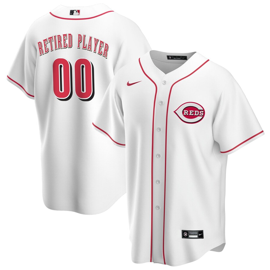 Men's Cincinnati Reds Nike White Home Pick-A-Player Retired Roster Replica Jersey - Vujersey Los Angeles Rams