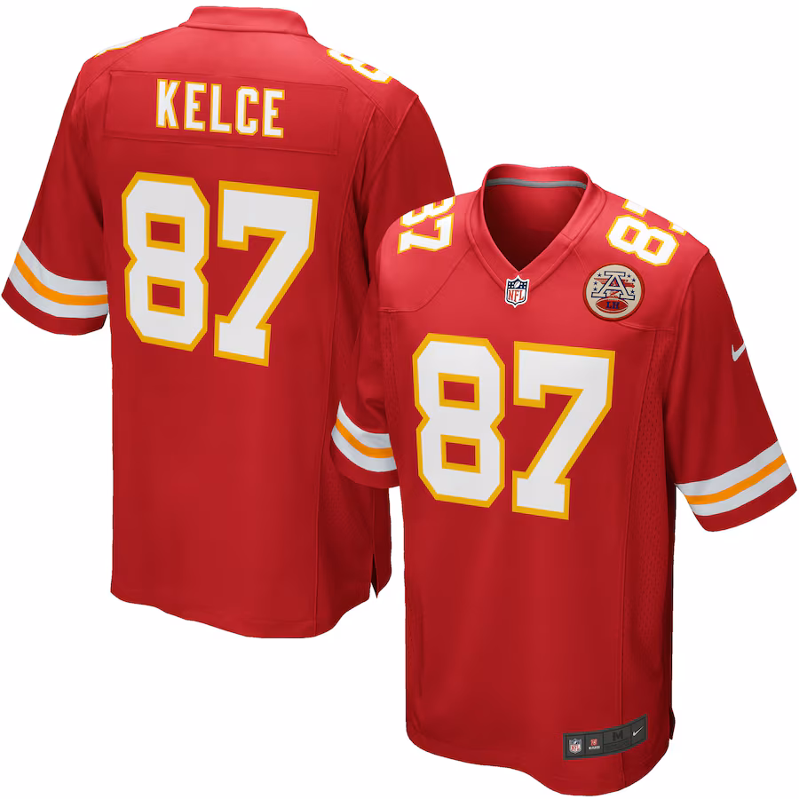 Youth Kansas City Chiefs Travis Kelce Nike Red Game Jersey - Vujersey Los Angeles Rams