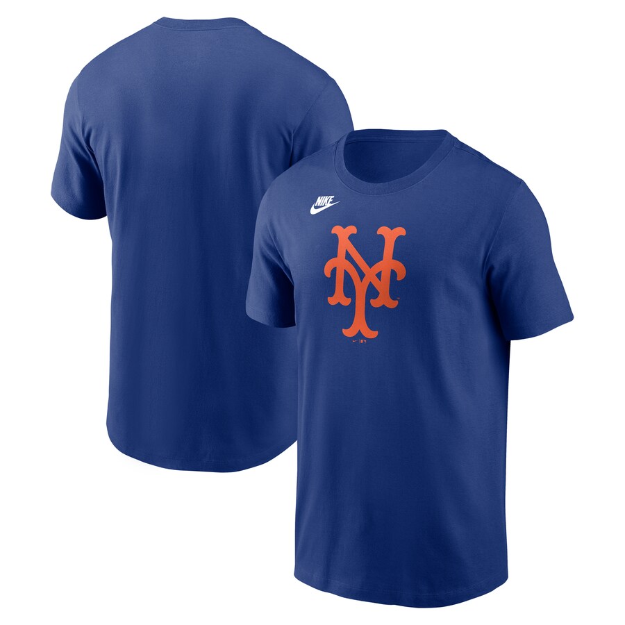 Men's New York Mets Nike Royal Cooperstown Collection Team Logo T-Shirt - Vujersey Los Angeles Rams