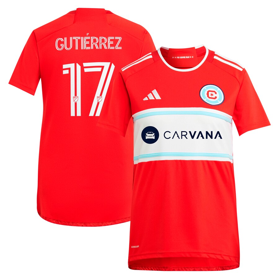 Women's Chicago Fire Brian Gutiérrez adidas Red 2024 Return To Red Replica Player Jersey - Vujersey Los Angeles Rams