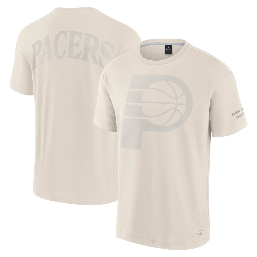 Men's Indiana Pacers Fanatics Cream Elements Iconic T-Shirt - Vujersey Los Angeles Rams