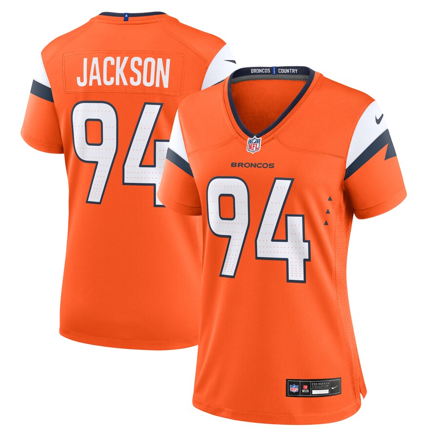 Women's Denver Broncos Jordan Jackson Nike Orange Team Game Jersey - Vujersey Los Angeles Rams