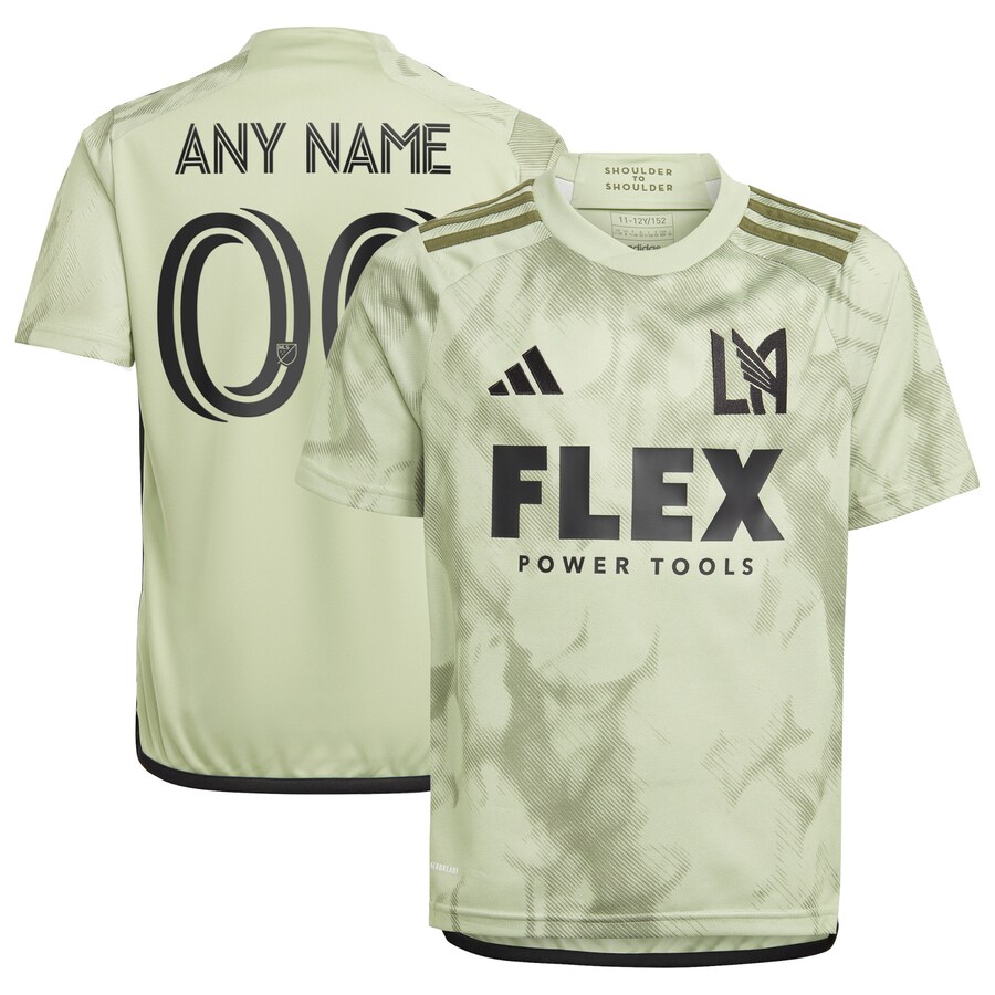 Youth LAFC adidas Green 2023 Smokescreen Replica Custom Jersey - Vujersey Los Angeles Rams