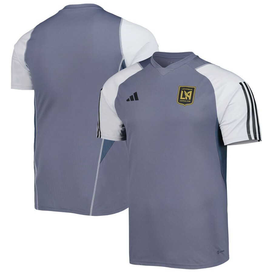 Men's LAFC adidas Gray 2023 On-Field Training Jersey - Vujersey Los Angeles Rams