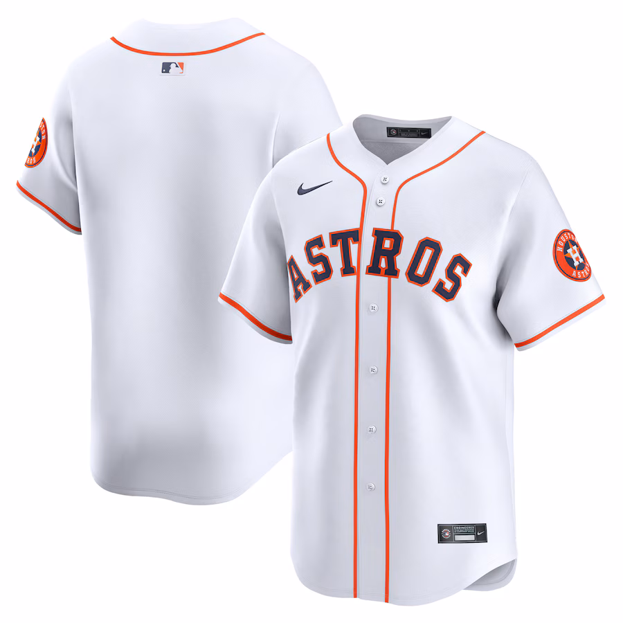 Men's Houston Astros Yainer Diaz Nike White Home Limited Player Jersey - Vujersey Los Angeles Rams