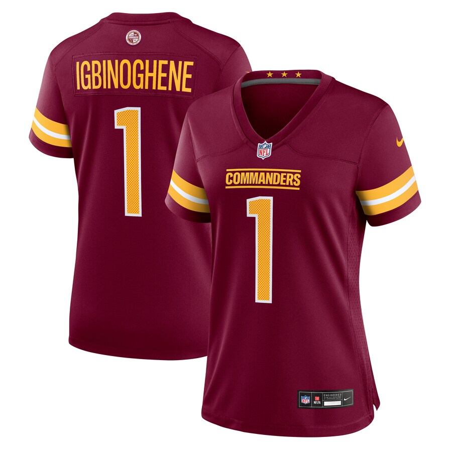 Women's Washington Commanders Noah Igbinoghene Nike Burgundy Game Jersey - Vujersey Los Angeles Rams