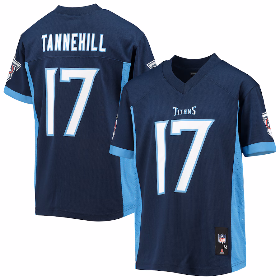 Youth Tennessee Titans Ryan Tannehill Navy Replica Player Jersey - Vujersey Los Angeles Rams