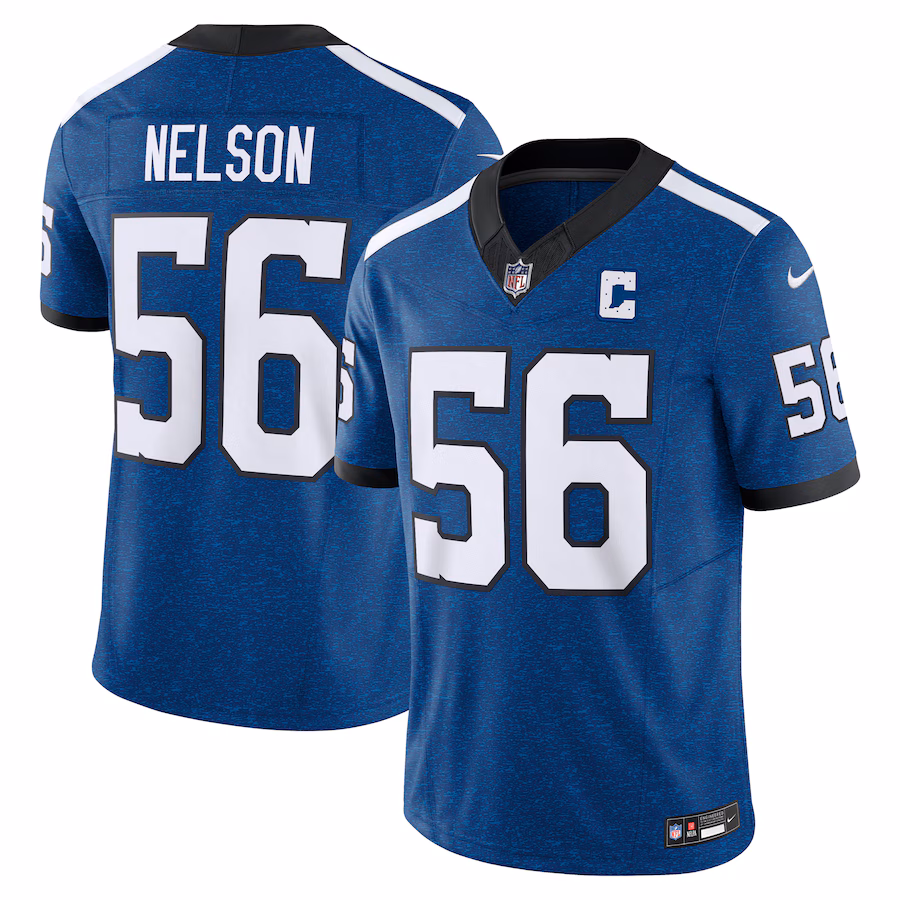 Men's Indianapolis Colts Quenton Nelson Nike Blue Vapor F.U.S.E. Limited Jersey - Vujersey Los Angeles Rams