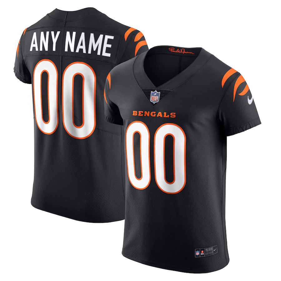 Men's Cincinnati Bengals Nike Black Vapor Elite Custom Jersey - Vujersey Los Angeles Rams
