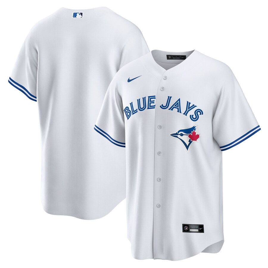 Men's Toronto Blue Jays Nike White Home Blank Replica Jersey - Vujersey Los Angeles Rams