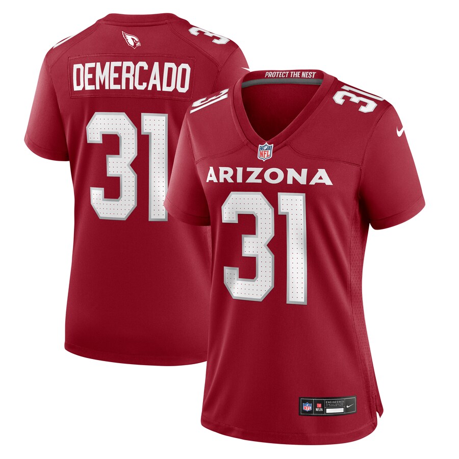 Women's Arizona Cardinals Emari Demercado Nike Cardinal Game Jersey - Vujersey Los Angeles Rams