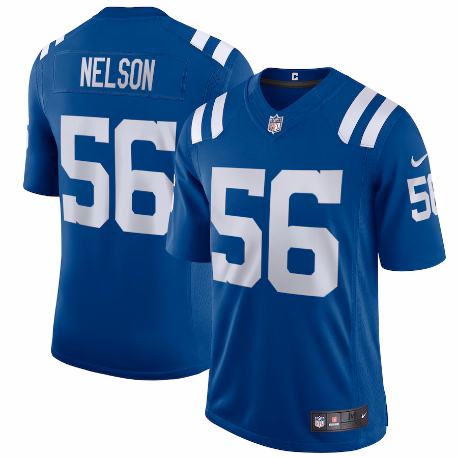 Men's Indianapolis Colts Quenton Nelson Nike Royal Vapor Limited Jersey - Vujersey Los Angeles Rams