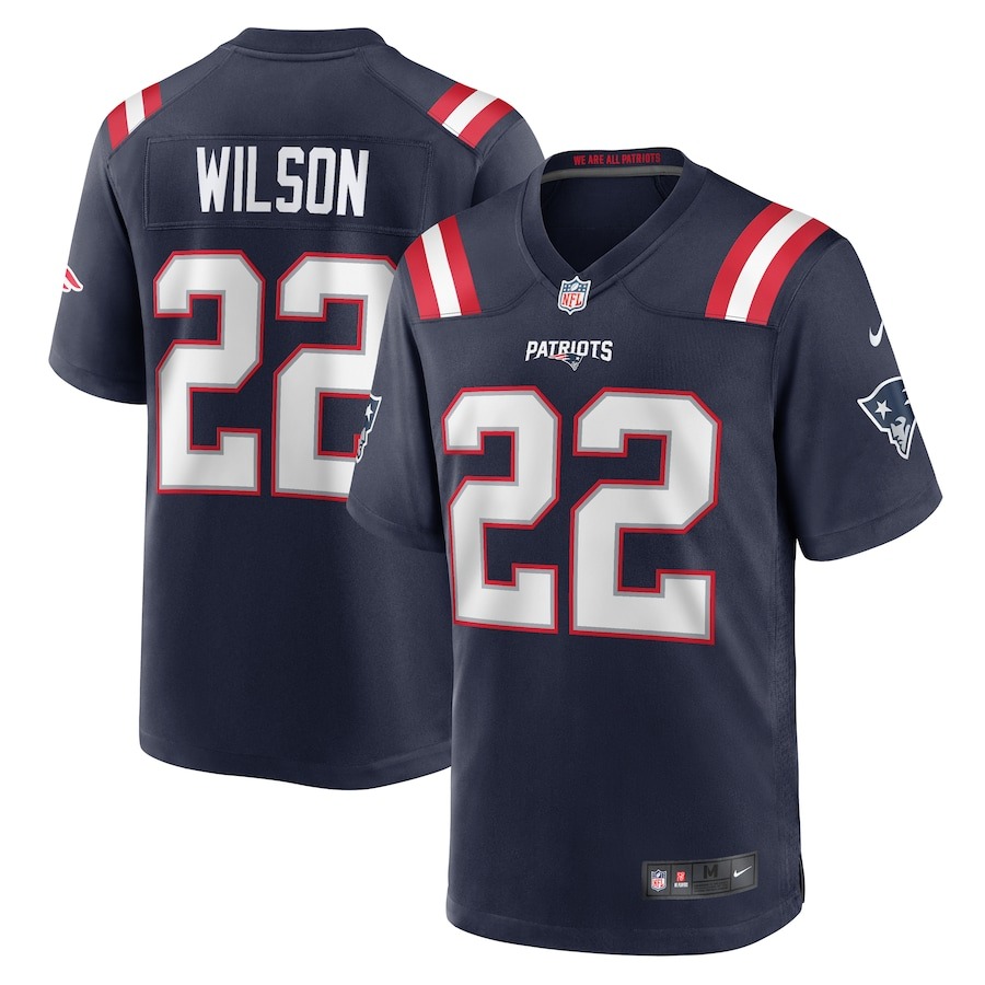 Men's New England Patriots Marco Wilson Nike Navy Game Jersey - Vujersey Los Angeles Rams