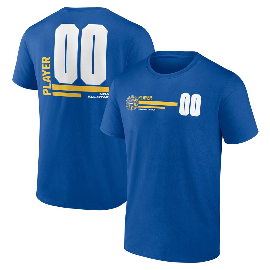 Men's Royal 2025 NBA All-Star Pick-A-Player T-Shirt - Vujersey Los Angeles Rams