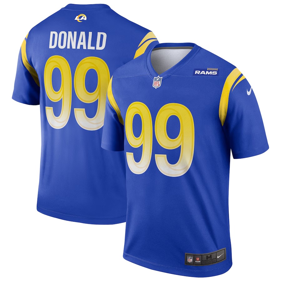 Men's Los Angeles Rams Aaron Donald Nike Royal Legend Jersey - Vujersey Los Angeles Rams