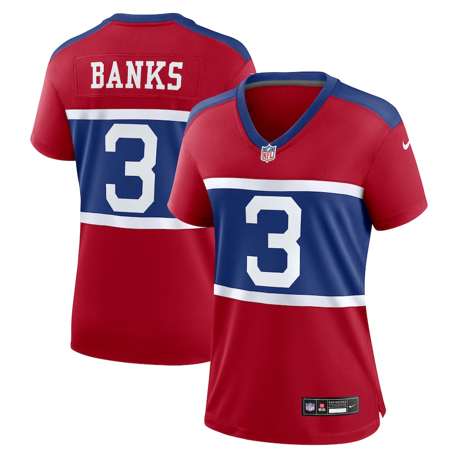 Women's New York Giants Deonte Banks Nike Century Red Alternate Player Game Jersey - Vujersey Los Angeles Rams