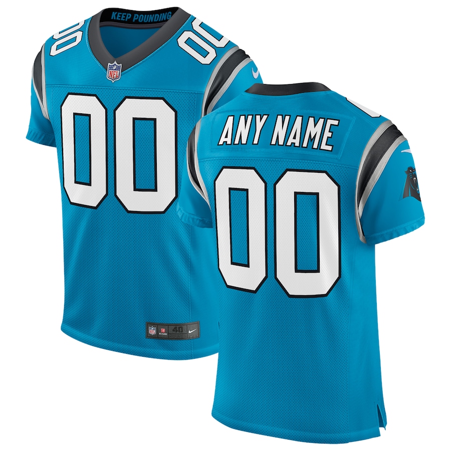 Men's Carolina Panthers Nike Blue Classic Elite Custom Jersey - Vujersey Los Angeles Rams