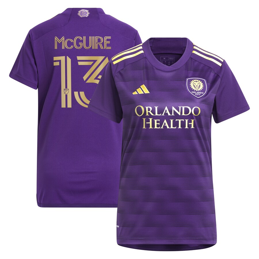 Women's Orlando City SC Duncan McGuire adidas Purple 2024 The Wall Kit Replica Player Jersey - Vujersey Los Angeles Rams