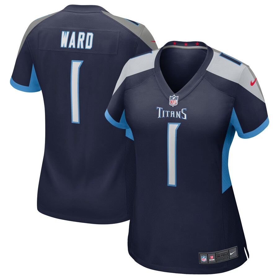 Women's Tennessee Titans Cameron Ward Nike Navy 2025 NFL Draft First Round Pick Alternate Game Jersey - Vujersey Los Angeles Rams