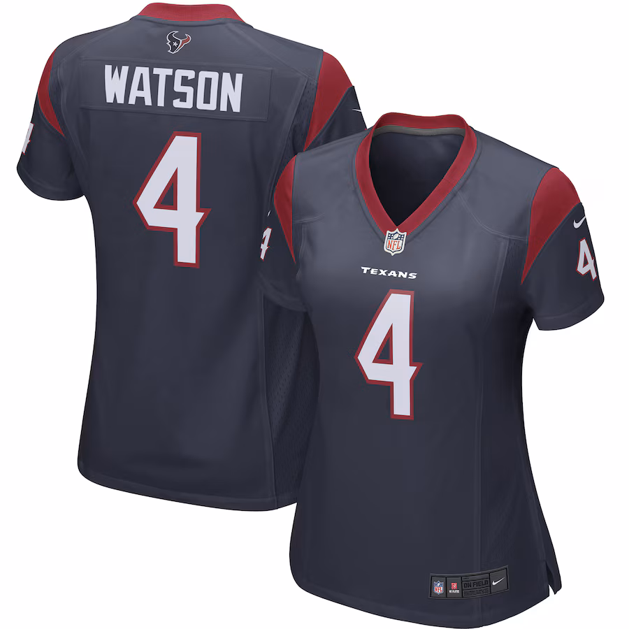 Deshaun Watson Houston Texans Nike Women's Player Game Jersey - Navy - Vujersey Los Angeles Rams