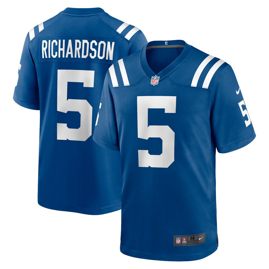 Men's Indianapolis Colts Anthony Richardson Nike Royal 2023 NFL Draft First Round Pick Game Jersey - Vujersey Los Angeles Rams