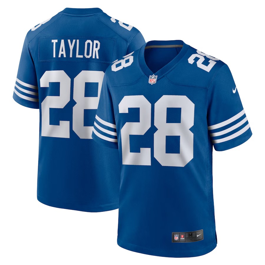 Men's Indianapolis Colts Jonathan Taylor Nike Royal Game Player Jersey - Vujersey Los Angeles Rams
