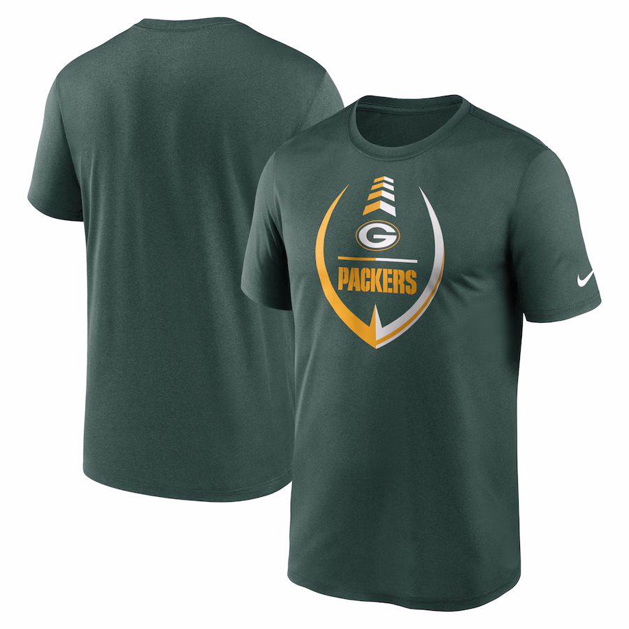 Men's Detroit Lions Black Primary Logo T-Shirt