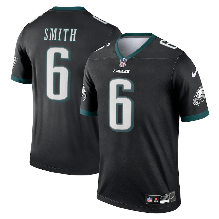 Men's Philadelphia Eagles DeVonta Smith Nike Black Alternate Legend Player Performance Top