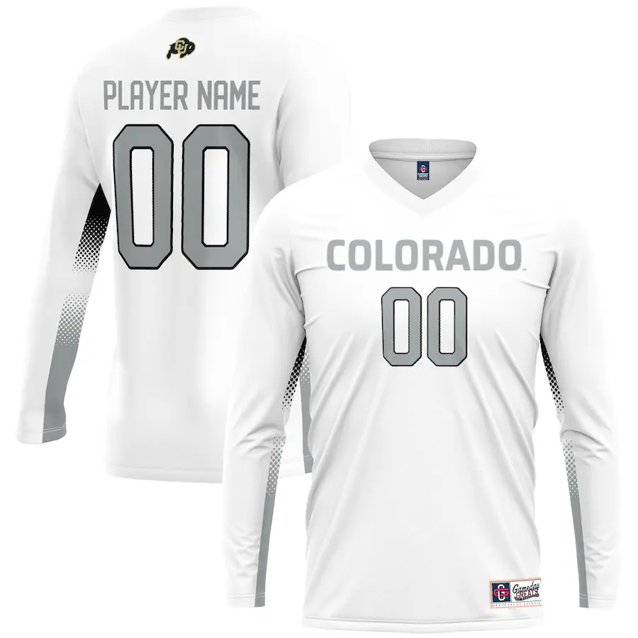 Colorado Buffaloes GameDay Greats Unisex Adult NIL Lightweight Volleyball Jersey - White