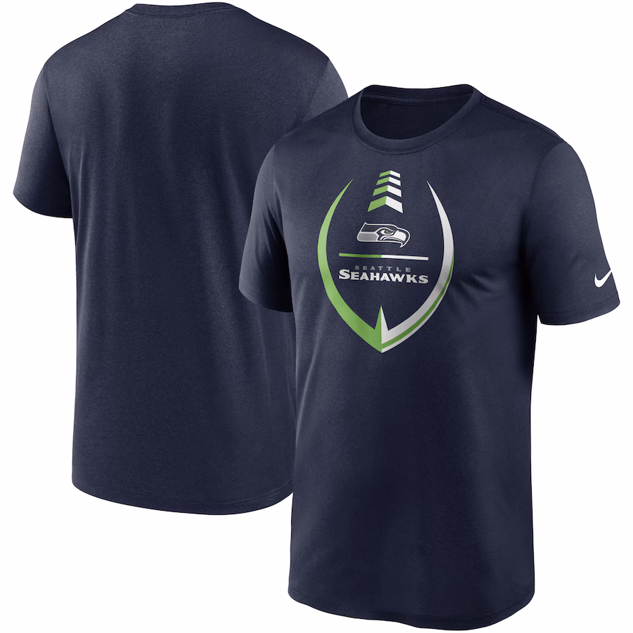 Men's Los Angeles Chargers Fanatics Powder Blue Front Runner Long Sleeve Hooded T-Shirt