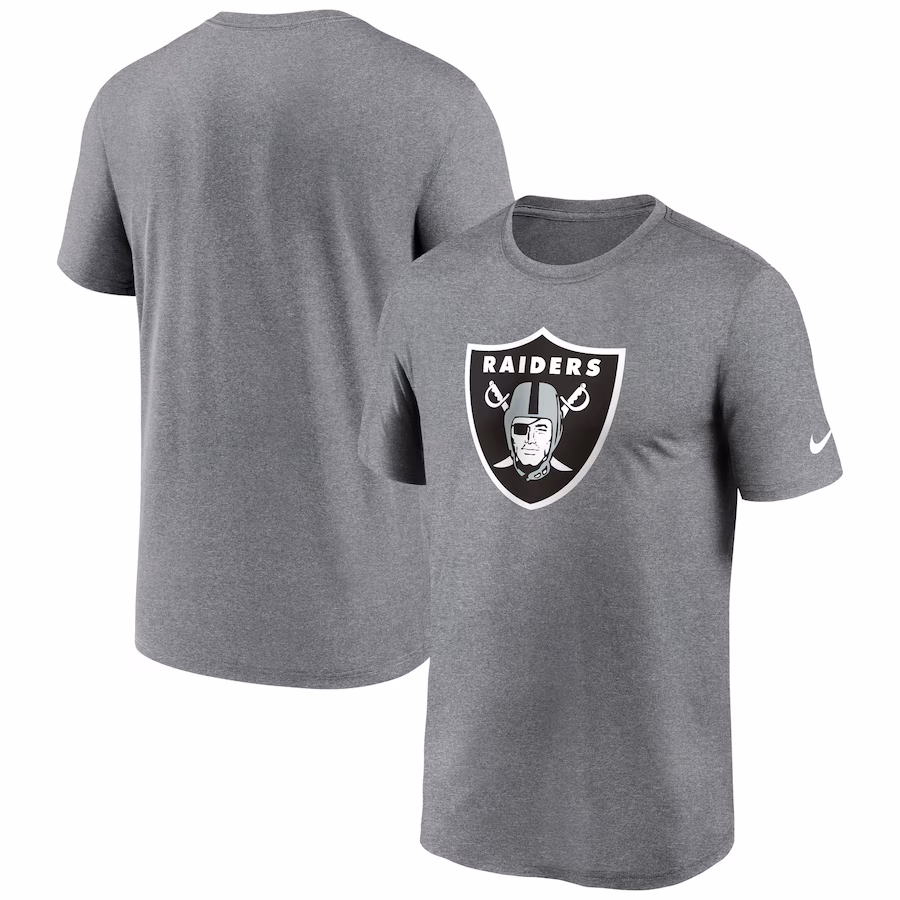 Women's Las Vegas Raiders Fanatics Black/Silver Glittered Primary Raglan T-Shirt