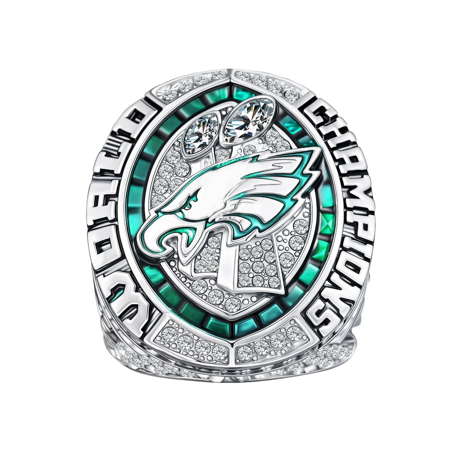 2025 Philadelphia Eagles Championship Ring – #1 Player Edition