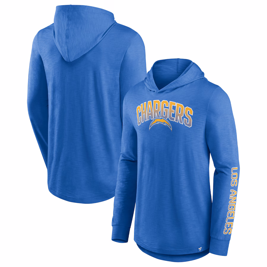 Men's New York Jets  Margaritaville Blue Hail Mary Long Sleeve T-Shirt