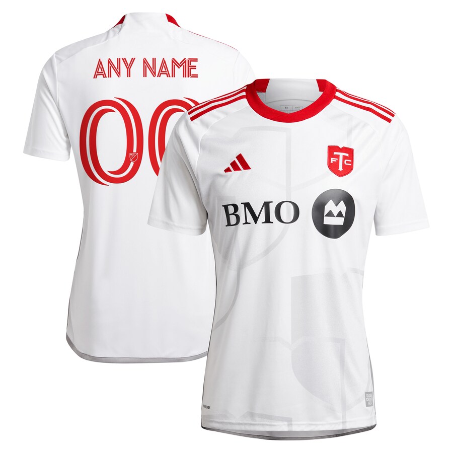 Men's Toronto FC  adidas White 2024 GTA Kit Replica Custom Jersey
