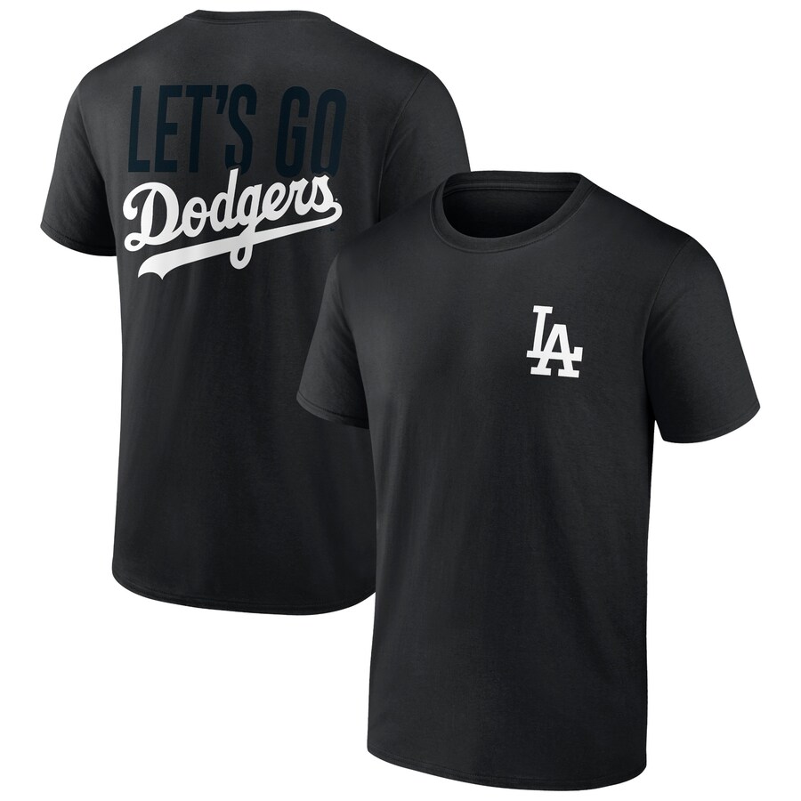 Men's Los Angeles Dodgers Black In It To Win It T-Shirt