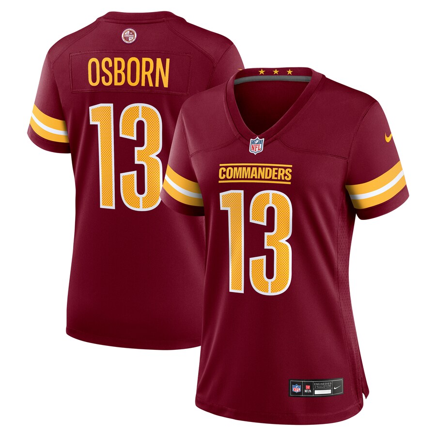Women's Washington Commanders K.J. Osborn Nike Burgundy Game Jersey