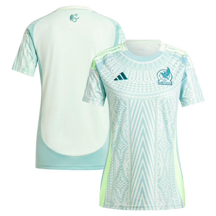 Women's Mexico National Team  adidas Green 2024 Away Replica Jersey